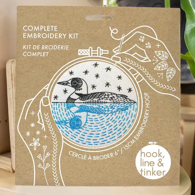 Embroidery Kit - Loon