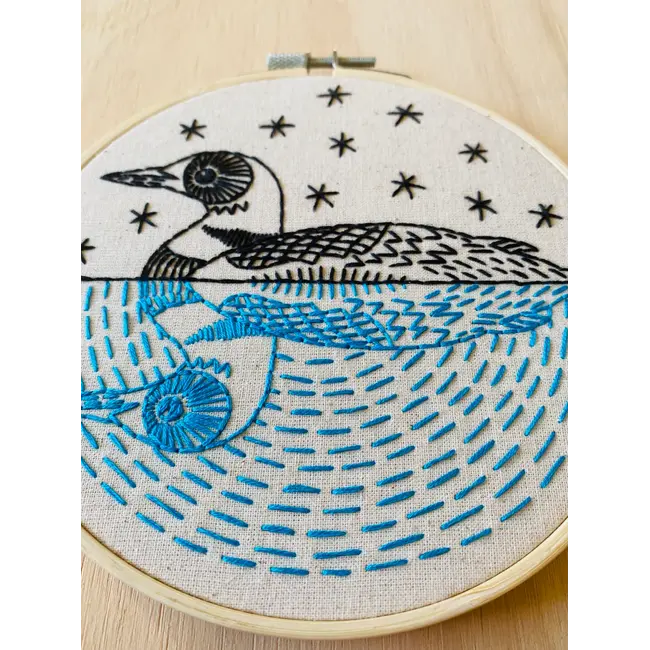 Embroidery Kit - Loon