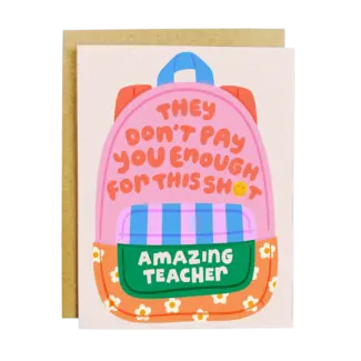 KANDS.CO Amazing Teacher Pay Card