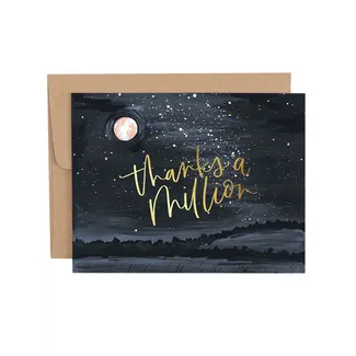 Thanks Starry Night Card