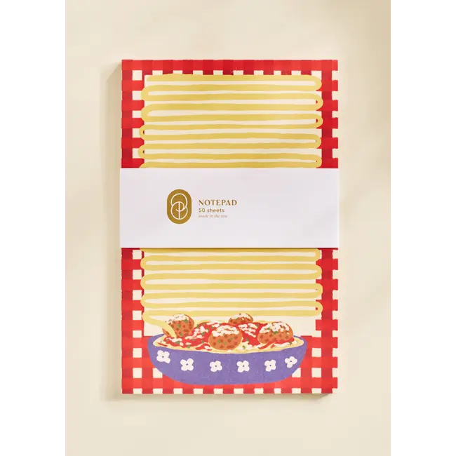 One & Only Paper Mamma Mia Spaghetti Notepad