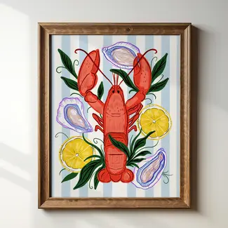 Tara Reed Maine Course Art Print 8x10