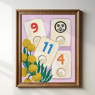 Tara Reed Rummikube Art Print 8x10