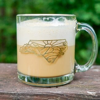 Amber Taylor Creative North Carolina Glass Mug