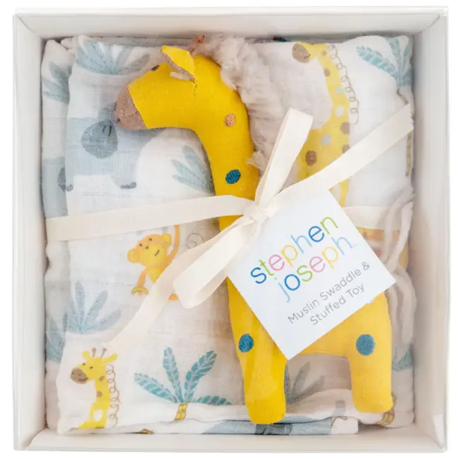 Blanket & Animal Gift Set