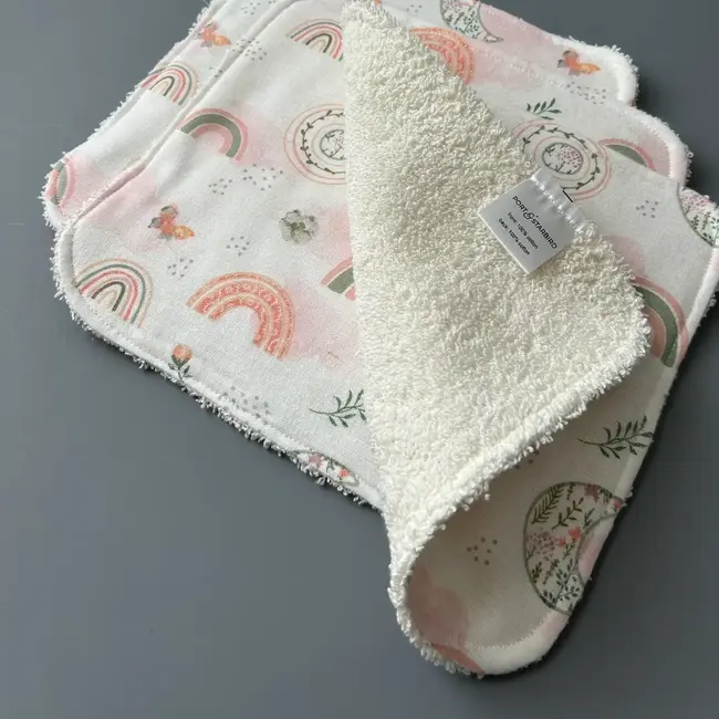 Port & Starbird Flannel Terry Washcloths Set of 3