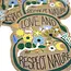 Leah Duncan Love and Respect Nature Kraft Sticker