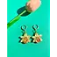 Mini Daffodil Earrings