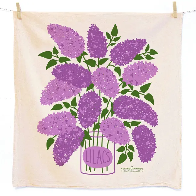 Tea Towel Set (2) - Lilac Purple