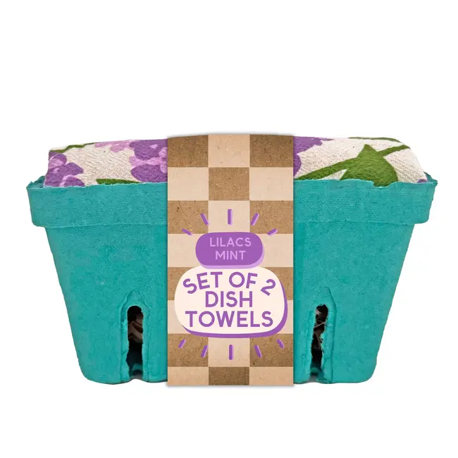 Tea Towel Set (2) - Lilac Purple