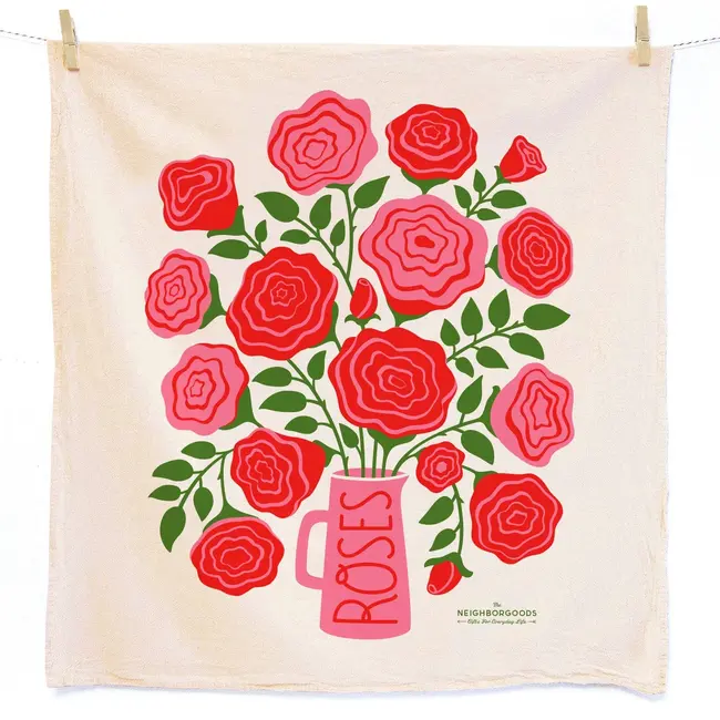 Tea Towel Set (2) - Rose Garden