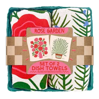 Tea Towel Set (2) - Rose Garden