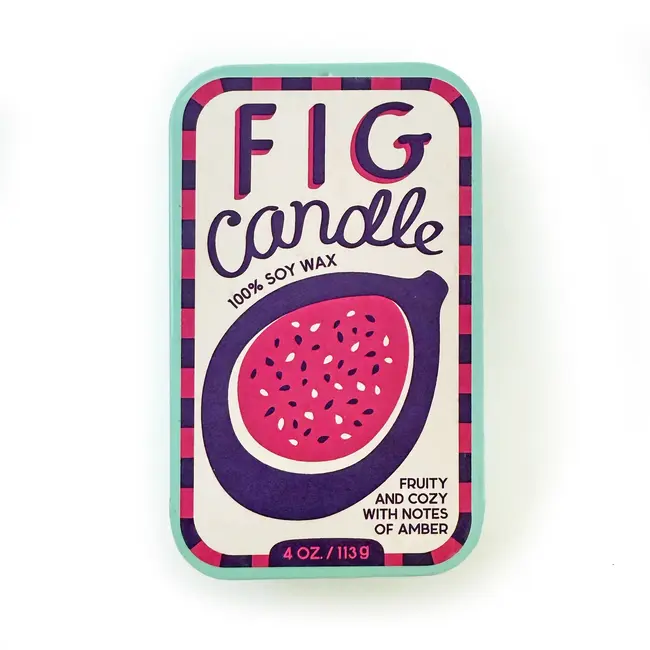 Sardine Style Tin Candle