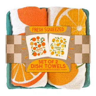 Tea Towel Set (2) - Fresh Squeezed