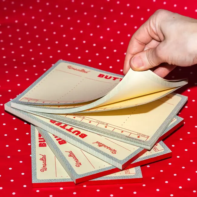 Butter Risograph Notepad