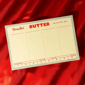 Butter Risograph Notepad