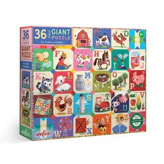 My Farm Alphabet Giant Puzzle - 36 Piece