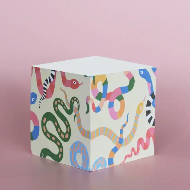 Sticky Note - Colorful Snakes