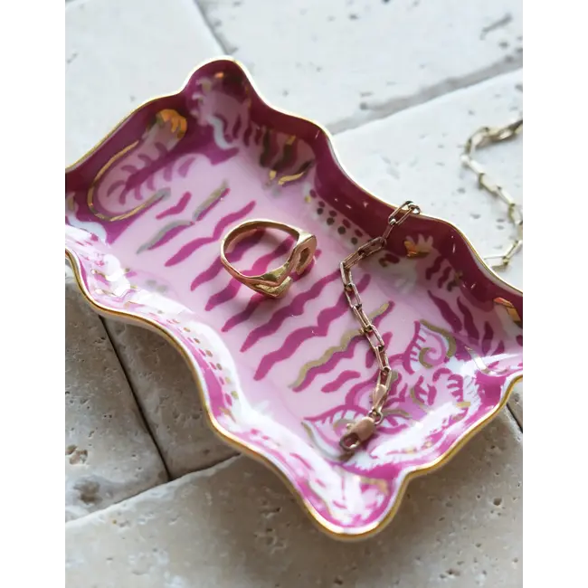 Tibetan Tiger Trinket Dish