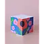 Sticky Note Cube - Wavy Daisy