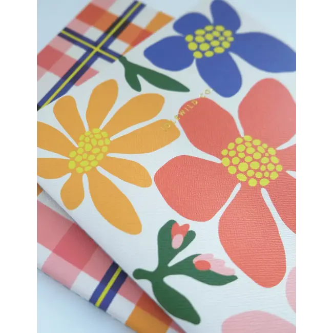 Primary Blooms Notebook Duo