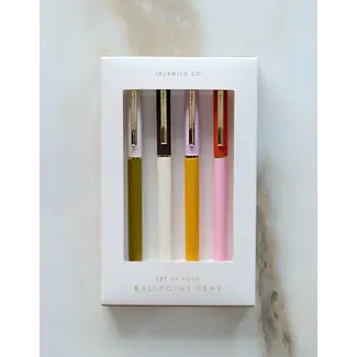 Pen Set of 4: Mexico City