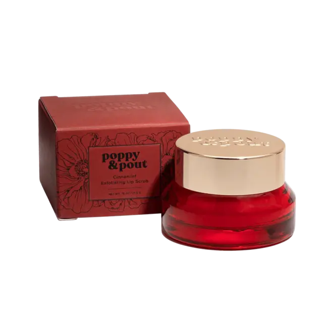 Poppy & Pout Lip Scrub - Cinnamint