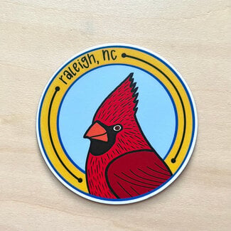 Goose Designworks Raleigh Cardinal Magnet