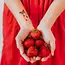 Temporary Tattoo Pair - Strawberry Branch