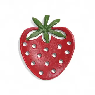 Cast Iron Strawberry Soap Dish
