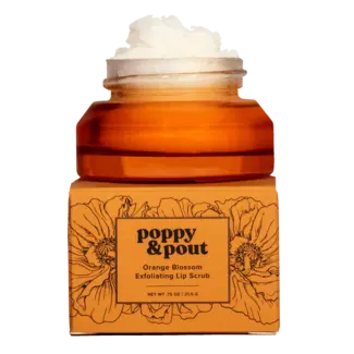 Poppy & Pout Lip Scrub - Orange Blossom