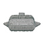Pressed Glass Butter Dish