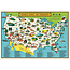 Cavallini Vintage Poster - National Parks Map