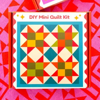 Mini Quilt Kit: Turquoise