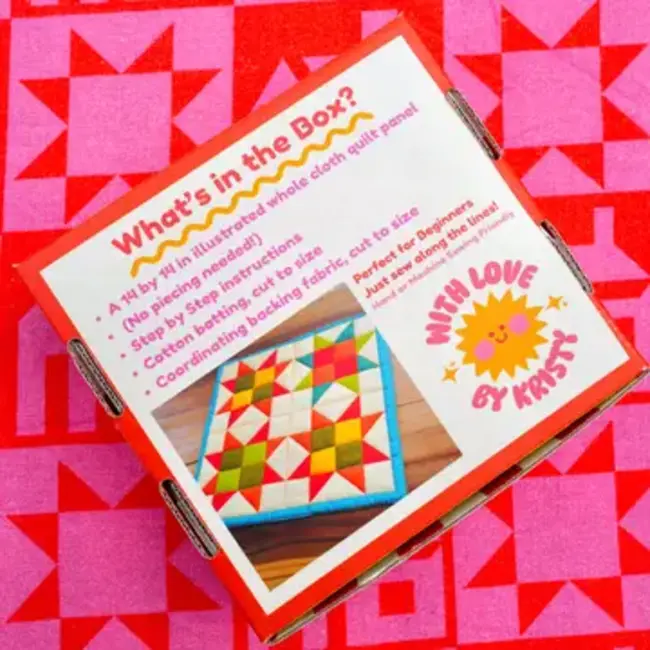 Mini Quilt Kit: Turquoise