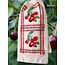 Sweet Cherries Retro Flower Sack Towel