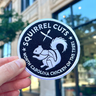 Squirrel Cut Designs Chicken of the Trees Embroidered Patch