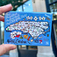 Emily Brooks Designs Emily Brooks NC Map Magnet - Blue