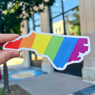 DECO Rainbow Sticker (Small)