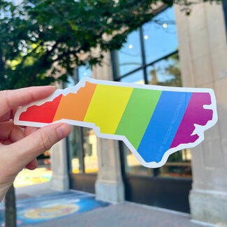 DECO Rainbow Sticker (Large)