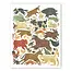 Farm Animals Print 11x14