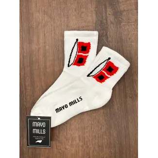 Crew Socks Hurricane Flag