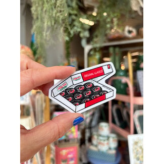 Lindsay's Paperworks Krispy Kreme Canes Sticker
