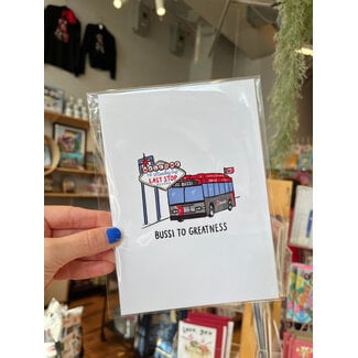 Lindsay's Paperworks Bussi To Greatness Mini Print 5x7