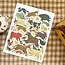 Farm Animals Print 11x14