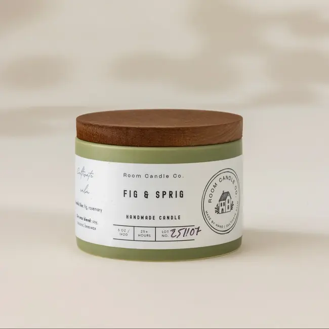 Room Candle Co Fig & Sprig Candle 5oz