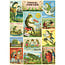 Cavallini Vintage Poster - Frog & Friends
