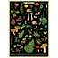 Cavallini Vintage Poster - Field Guide to Foraging