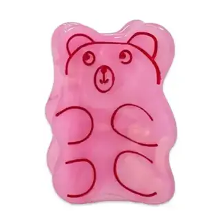 Mini Pink Gummy Hair Claw