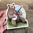 Ox & Ink Banjo Bear Sticker